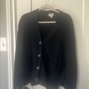 Amazon Black Cardigan Sweater